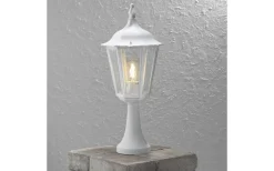 Firenze Grindstolpslykta Vit IP43