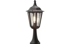 Konstsmide Firenze Grindstolpslykta Svart IP43* Pollare & Grindlyktor