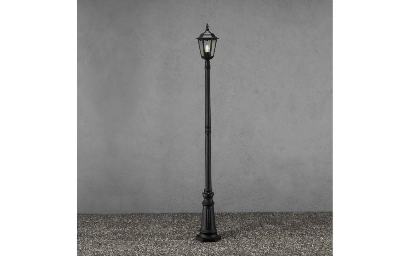 Kompletta Stolplyktor<Konstsmide Firenze Stolplykta 2,1m E27 Svart IP43