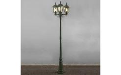Konstsmide Firenze Stolplykta 2,2m 3xE27 Grön IP43* Kompletta Stolplyktor