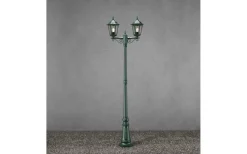 Firenze Stolplykta 2,2m 2xE27 Grön IP43