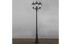 Kompletta Stolplyktor<Konstsmide Firenze Stolplykta 2,2m 3xE27 Svart IP43