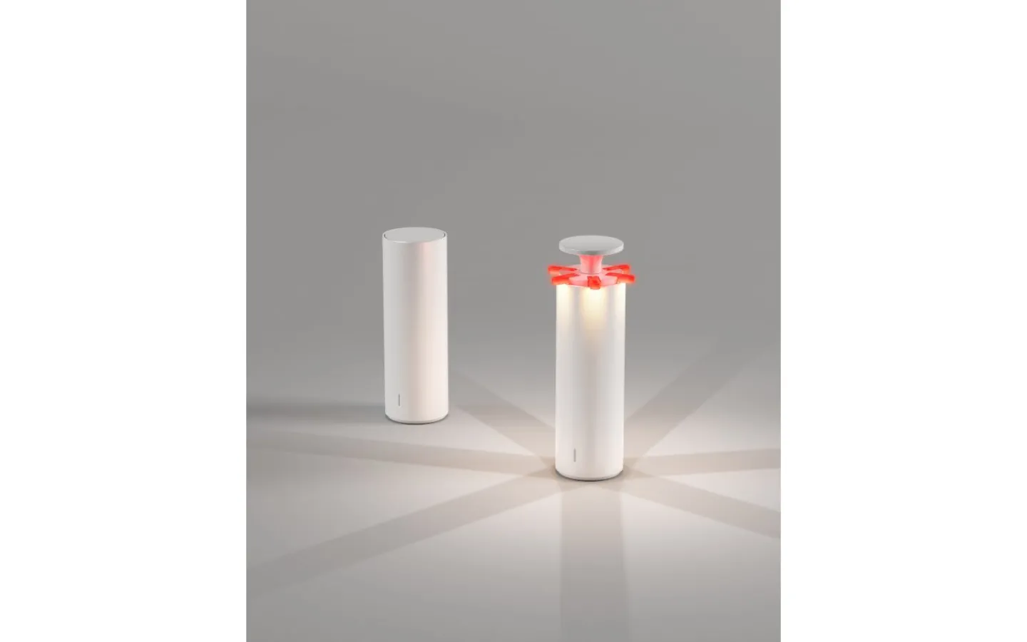 Allmänbelysning|Uppladdningsbara Lampor Inomhus<Ubiqua Lighting Firework Batterilampa 24cm 3000K Vit/Röd