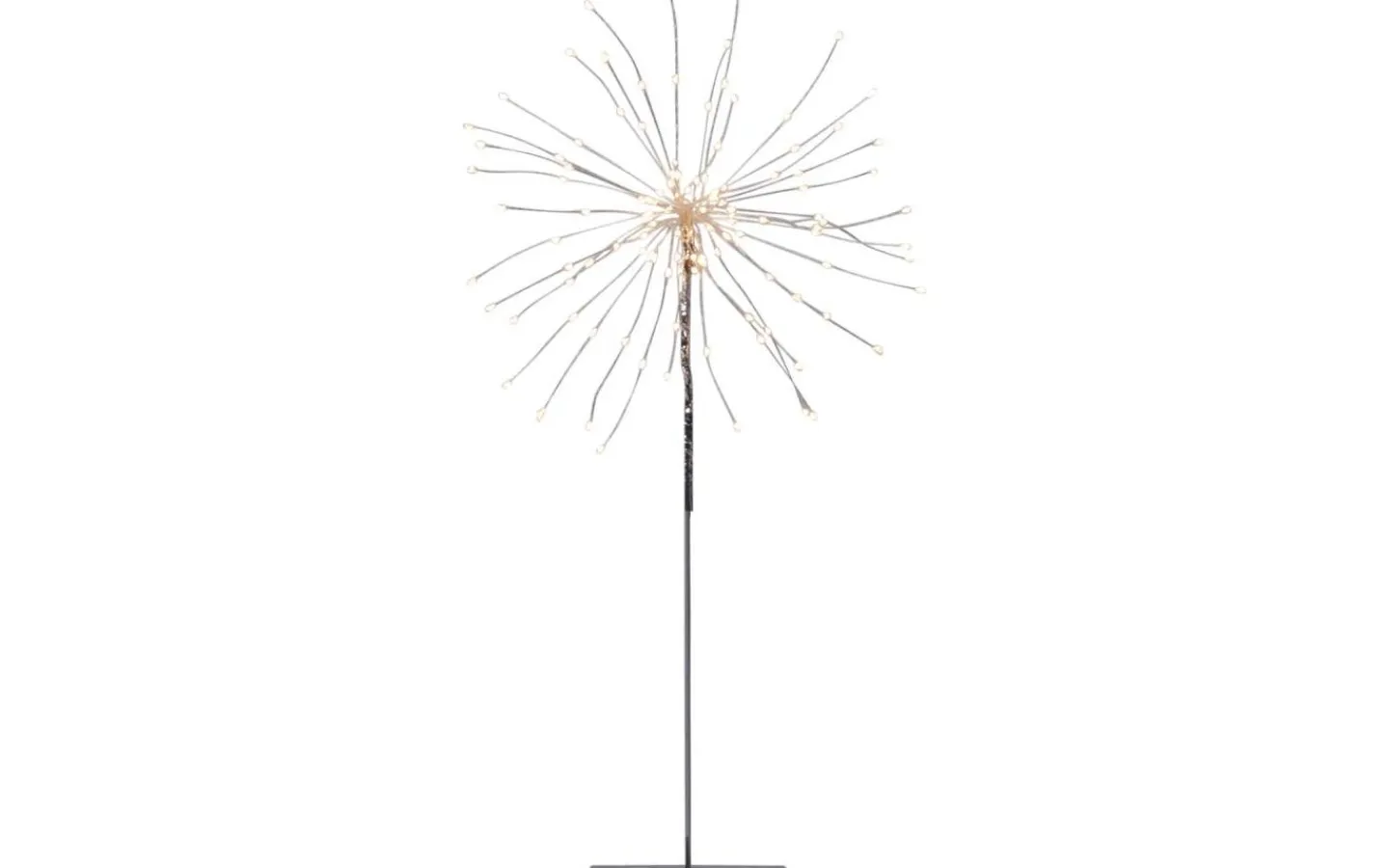 Julpynt Inomhus<Star Trading Firework Bordslampa 50cm Silver