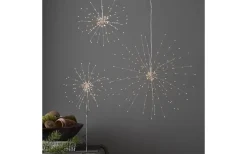 Star Trading Firework Hängande Dekoration 45cm Silver* Julpynt Inomhus