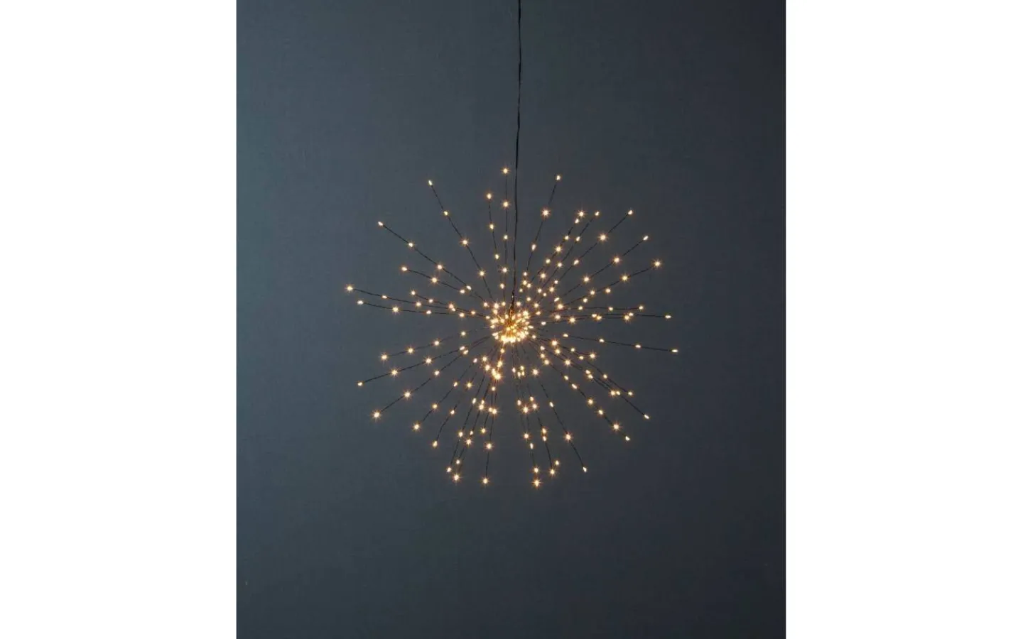 Julpynt Inomhus<Star Trading Firework Hängande Dekoration 45cm Svart