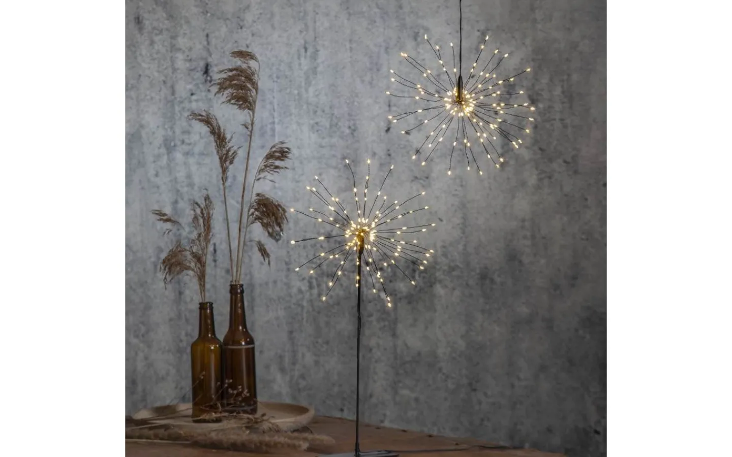 Julpynt Inomhus<Star Trading Firework Hängande Dekoration 26cm Svart