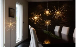 Firework Hängande Dekoration 26cm Silver
