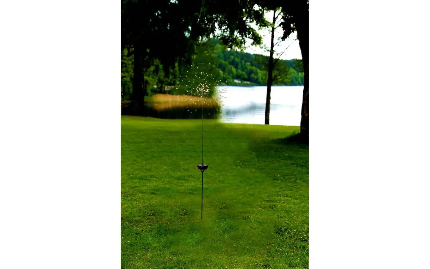 Solcellslampor Dekoration|Visa Alla Solcellslampor<Star Trading Firework Solcellslampa 1m Varmvit