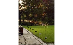 Solcellslampor Dekoration|Visa Alla Solcellslampor<Star Trading Firework Solcellslampa 1m Varmvit