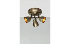 Runda Takspotlights|Takspot Med 3 Lampor<Markslojd Fjällbacka Takspotlight 3L Antik