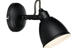 Kök & Matplats|Sovrum<Markslojd Fjällbacka Vägglampa 1L Svart