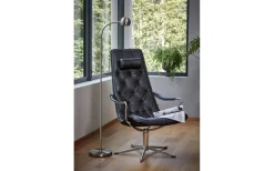 Fladen Golvlampa 1L 140cm Nickel