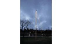 Flaggstångsbelysning<Star Trading Flaggstångsbelysning Crispy Ice White 7m 360LED IP44