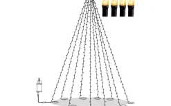 Star Trading Flaggstångsbelysning Golden Warm White 7m 360LED IP44* Flaggstångsbelysning