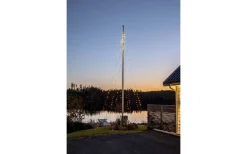 Shiny Warm White Ljusslingor (2700K)<Star Trading Flaggstångsbelysning Shiny Warm White 10m 500LED IP44