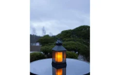 Star Trading Flame Batteridriven Ljuslykta 27cm Timer 120h Svart* Ljuslyktor|Gravljus