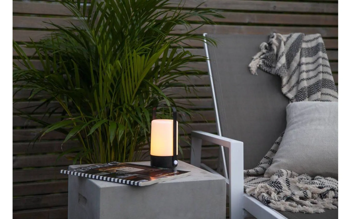 Star Trading Flame Lykta 19cm Svart* Ljuslyktor|Inomhusdekorationer Batteri