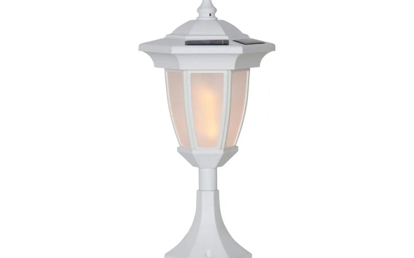 Star Trading Flame Solcellslampa 3-i-1 Vit, 63 cm, 0,18W* Solcellslampor Stig & Mark|Solcellslampor Vägg