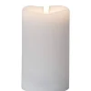 Flamme Batteridrivet Blockljus 15cm Vit