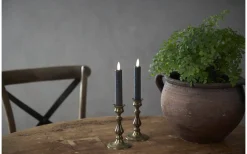 Star Trading Flamme Batteridrivna Antikljus Mini 15cm 2-Pack Svart* Flamme Batteriljus (Hela Serien)|Flamme Batteriljus (Hela Serien)