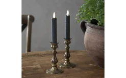 Star Trading Flamme Batteridrivna Antikljus Mini 15cm 2-Pack Svart* Flamme Batteriljus (Hela Serien)|Flamme Batteriljus (Hela Serien)