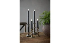 Star Trading Flamme Batteridrivna Antikljus Mini 15cm 2-Pack Svart* Flamme Batteriljus (Hela Serien)|Flamme Batteriljus (Hela Serien)