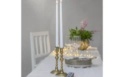 Flamme Batteriljus (Hela Serien)|Flamme Batteriljus (Hela Serien)<Star Trading Flamme Batteridrivna Antikljus 38cm Slim 2-pack med Fjärr. Vit