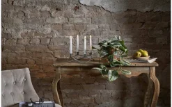 Flamme Batteriljus (Hela Serien)|Flamme Batteriljus (Hela Serien)<Star Trading Flamme Batteridrivna Antikljus 20cm 4-Pack med Fjärr. Vit