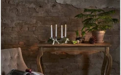 Flamme Batteriljus (Hela Serien)|Flamme Batteriljus (Hela Serien)<Star Trading Flamme Batteridrivna Antikljus 20cm 4-Pack med Fjärr. Vit