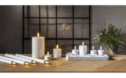 Flamme Batteriljus (Hela Serien)|Flamme Batteriljus (Hela Serien)<Star Trading Flamme Charge Uppladdningsbart Ljusset 11st Vit