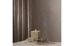 Flamme Batteriljus (Hela Serien)|Flamme Batteriljus (Hela Serien)<Star Trading Flamme Dot Batteridrivet Blockljus 12,5cm Beige