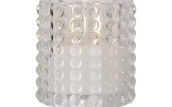 Ljuslyktor|Flamme Batteriljus (Hela Serien)<Star Trading Flamme Dotty Ljuslykta 9,5cm Transparent