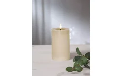 Flamme Batteriljus (Hela Serien)|Flamme Batteriljus (Hela Serien)<Star Trading Flamme Flow Batteridrivet Blockljus 15cm Beige