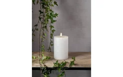 Star Trading Flamme Flow Batteridrivet Blockljus 17,5cm Longlife 2500h Vit* Flamme Batteriljus (Hela Serien)|Flamme Batteriljus (Hela Serien)