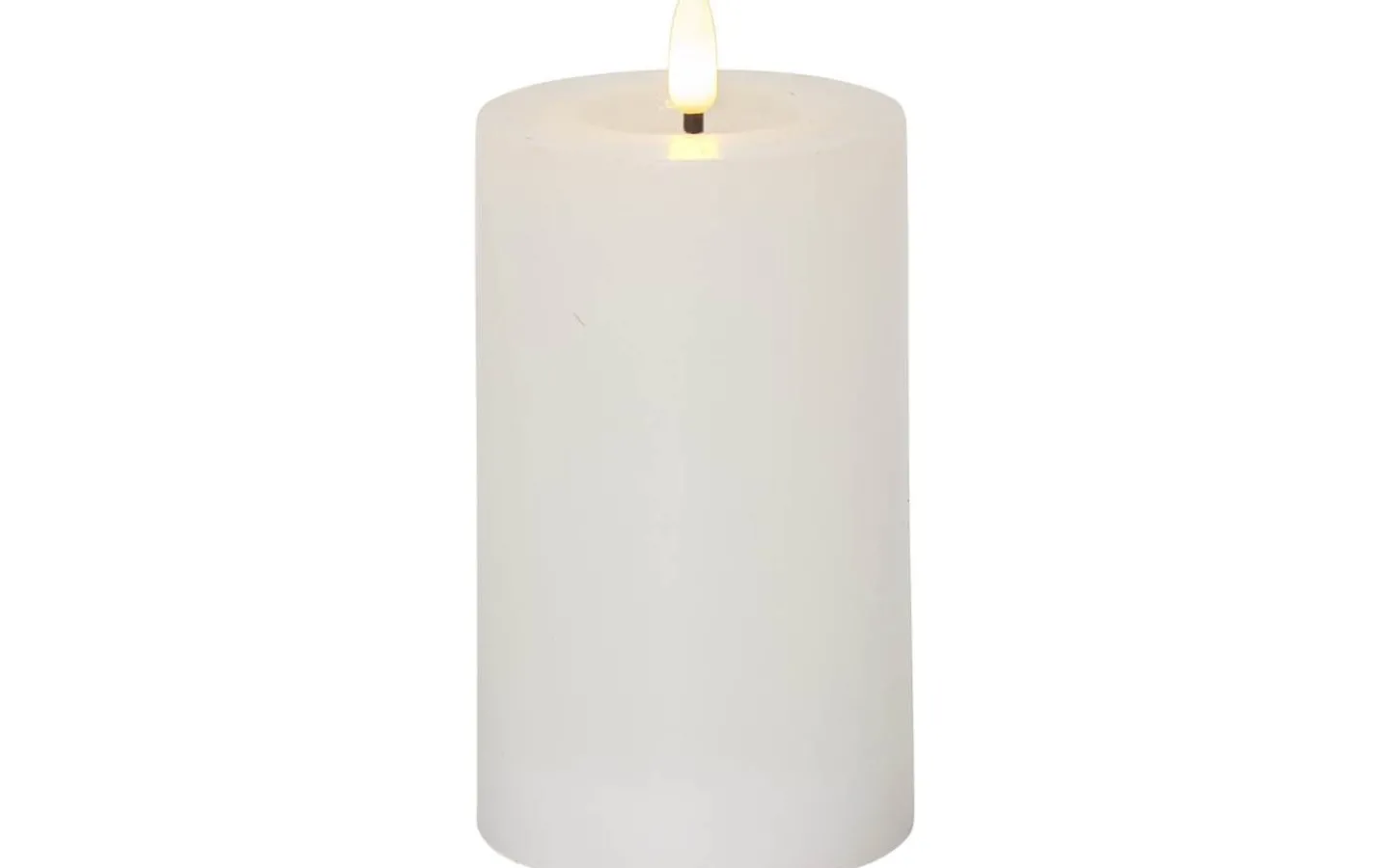 Star Trading Flamme Flow Batteridrivet Blockljus 15cm Longlife 1500h Vit* Flamme Batteriljus (Hela Serien)|Flamme Batteriljus (Hela Serien)