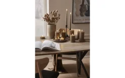 Star Trading Flamme Flow Batteridrivet Blockljus 15cm Mullvad* Flamme Batteriljus (Hela Serien)|Flamme Batteriljus (Hela Serien)