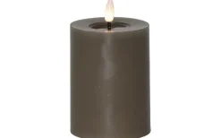 Star Trading Flamme Flow Batteridrivet Blockljus 12,5cm Mullvad* Flamme Batteriljus (Hela Serien)|Flamme Batteriljus (Hela Serien)