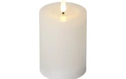 Star Trading Flamme Flow Batteridrivet Blockljus 12,5cm Longlife 1500h Vit* Flamme Batteriljus (Hela Serien)|Flamme Batteriljus (Hela Serien)