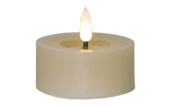 Flamme Batteriljus (Hela Serien)|Flamme Batteriljus (Hela Serien)<Star Trading Flamme Flow XL Värmeljus Ø70mm 2-pack Beige