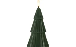 Blockljus Inomhus|Blockljus Inomhus<Star Trading Flamme Grany Batteridrivet Blockljus 15cm Grön