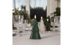 Blockljus Inomhus|Blockljus Inomhus<Star Trading Flamme Grany Batteridrivet Blockljus 15cm Grön