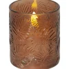 Star Trading Flamme Ljuslykta Leaf 10cm Brun* Ljuslyktor|Flamme Batteriljus (Hela Serien)
