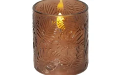 Star Trading Flamme Ljuslykta Leaf 10cm Brun* Ljuslyktor|Flamme Batteriljus (Hela Serien)