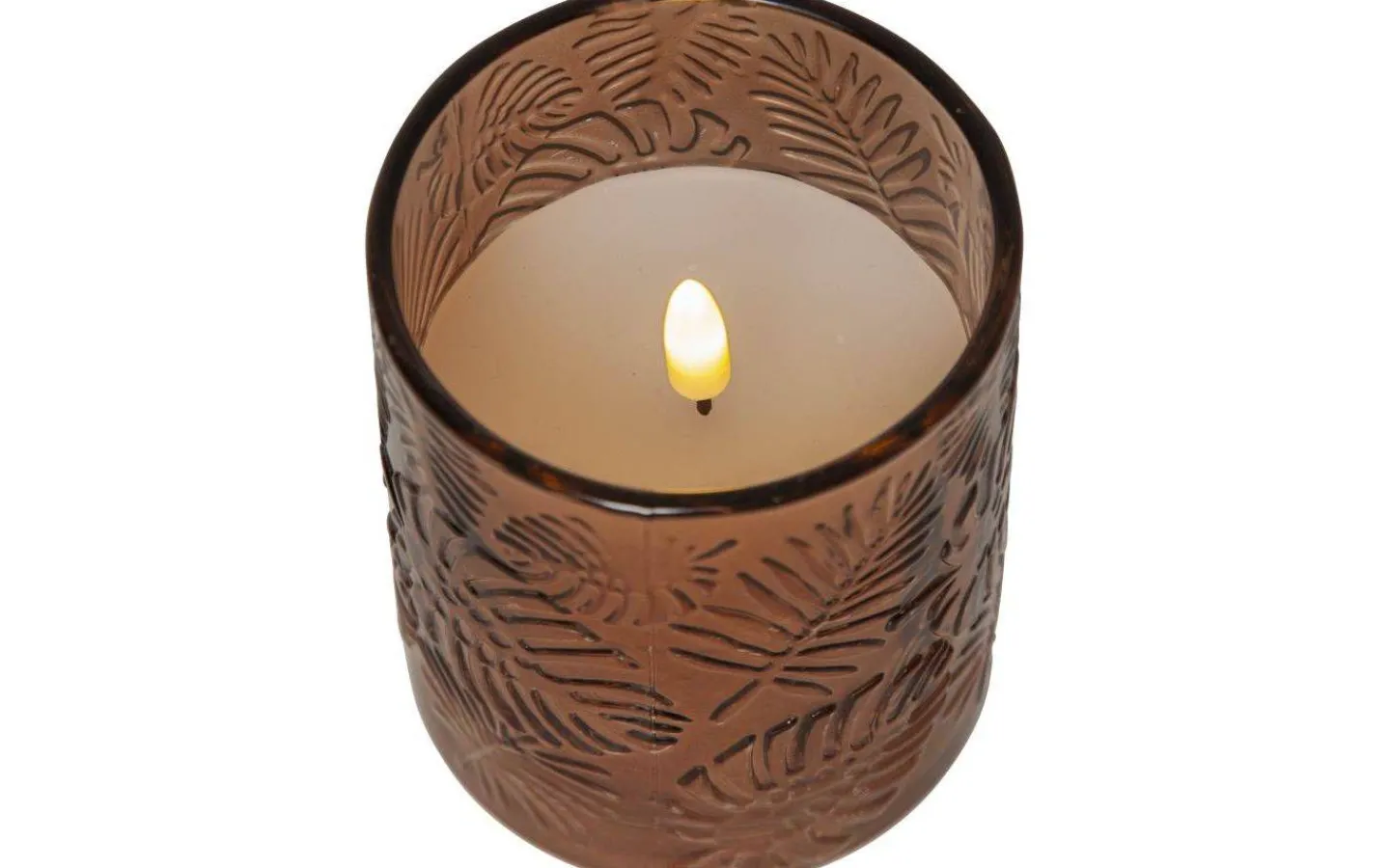 Star Trading Flamme Ljuslykta Leaf 10cm Brun* Ljuslyktor|Flamme Batteriljus (Hela Serien)