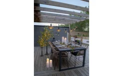 Flamme Batteriljus (Hela Serien)|Flamme Batteriljus (Hela Serien)<Star Trading Flamme Rak Blockljus 32,5cm Vit IP44