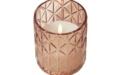 Star Trading Flamme Romb Batteridriven Ljuslykta 12,5cm Rosa* Flamme Batteriljus (Hela Serien)|Flamme Batteriljus (Hela Serien)