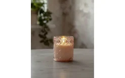 Flamme Batteriljus (Hela Serien)|Flamme Batteriljus (Hela Serien)<Star Trading Flamme Romb Batteridriven Ljuslykta 10cm Rosa