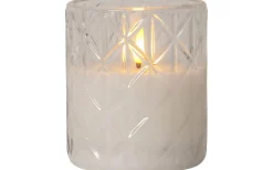 Star Trading Flamme Romb Ljuslykta 10cm Transparent* Ljuslyktor|Flamme Batteriljus (Hela Serien)