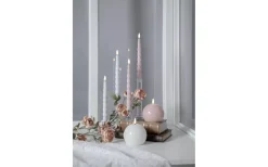 Star Trading Flamme Shine Batteridrivna Antikljus 25cm 2-Pack Vit* Flamme Batteriljus (Hela Serien)|Flamme Batteriljus (Hela Serien)